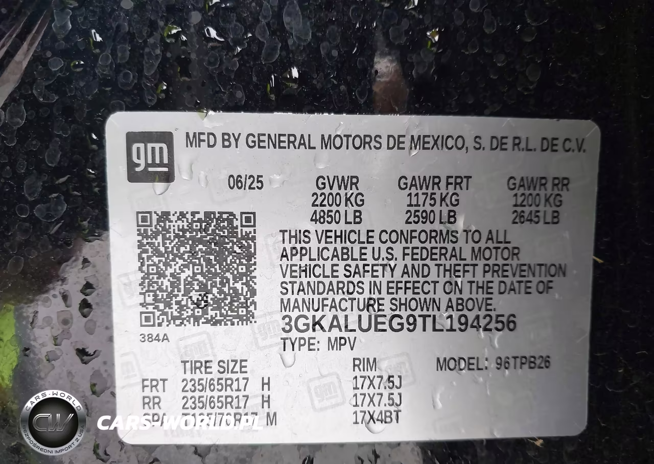 2026 GMC Terrain Awd Elevation VIN:3GKALUEG9TL194256 - 9