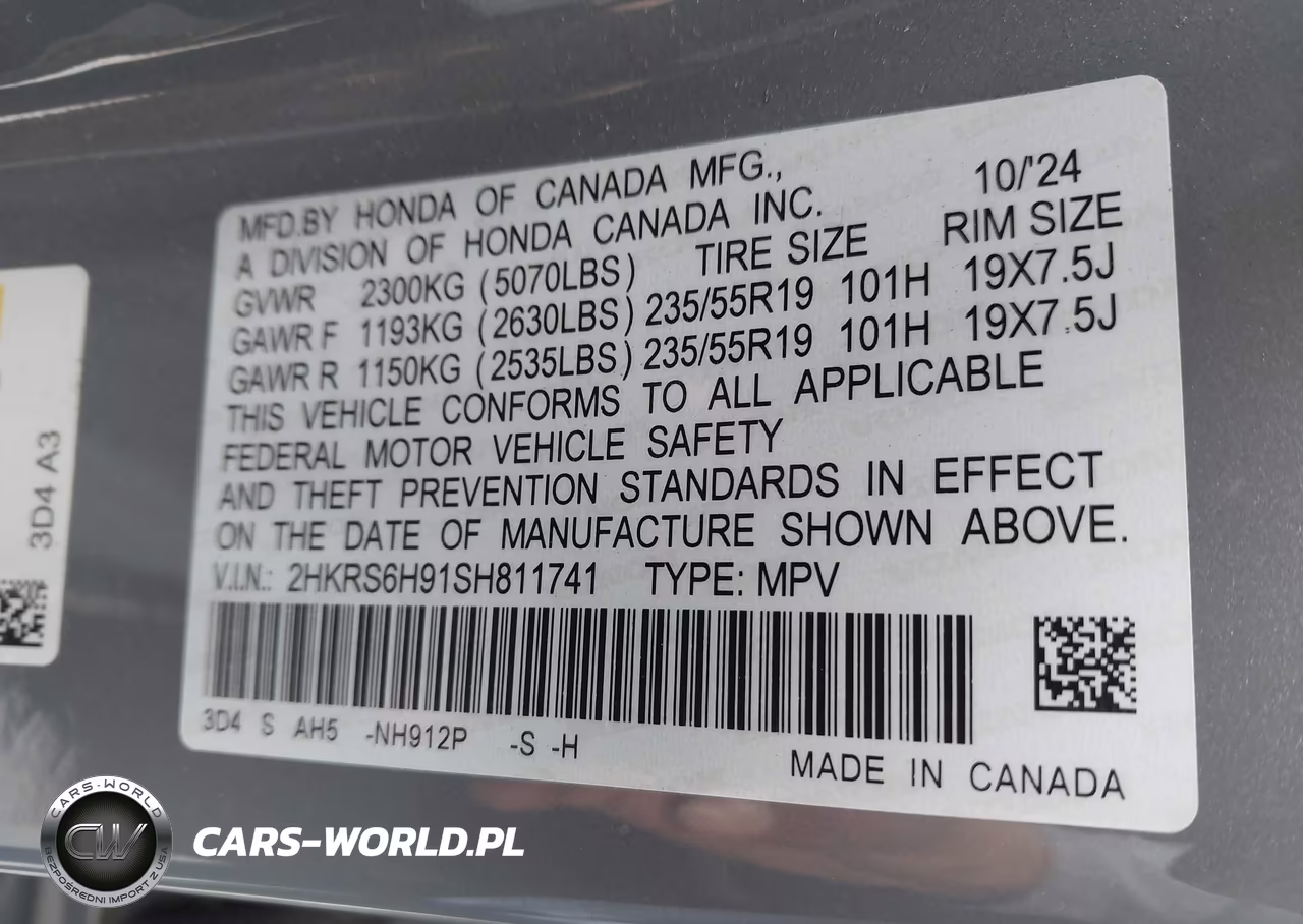2025 Honda Cr-V Hybrid Sport Touring VIN:2HKRS6H91SH811741 - 9