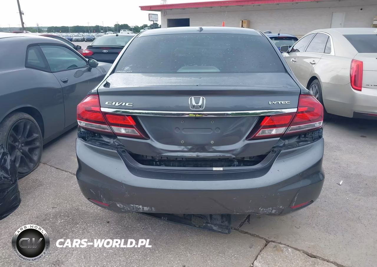 2013 Honda Civic Ex-L VIN:19XFB2F97DE006977 - 16