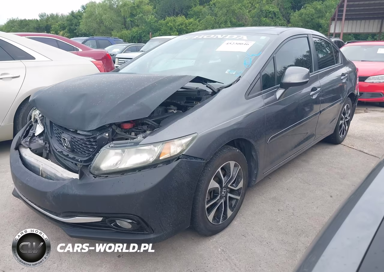 2013 Honda Civic Ex-L VIN:19XFB2F97DE006977 - 2