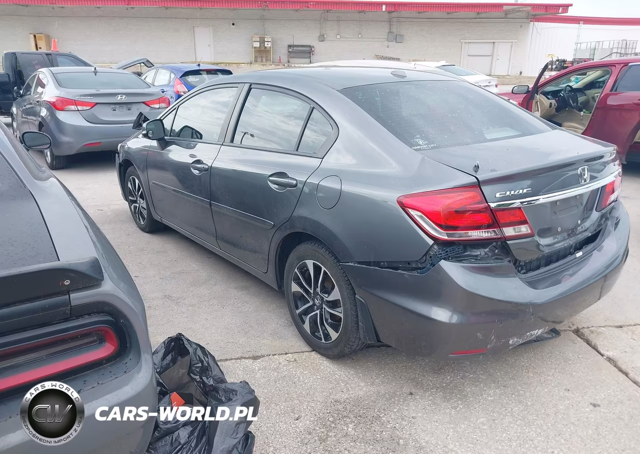 2013 Honda Civic Ex-L VIN:19XFB2F97DE006977 - 3
