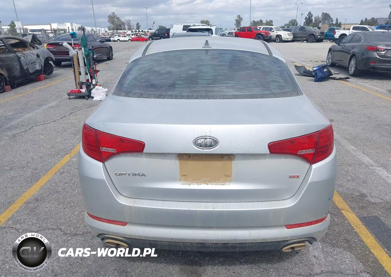 2012 Kia Optima Lx VIN:5XXGM4A77CG016608 - 16