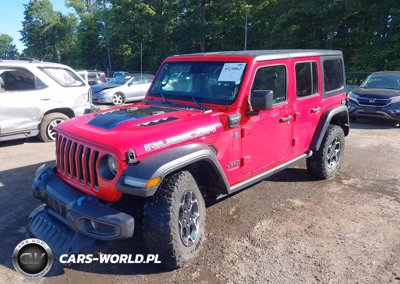 2022 Jeep Wrangler 4Xe Unlimited Rubicon 4X4 VIN:1C4JJXR67NW214473 - 2