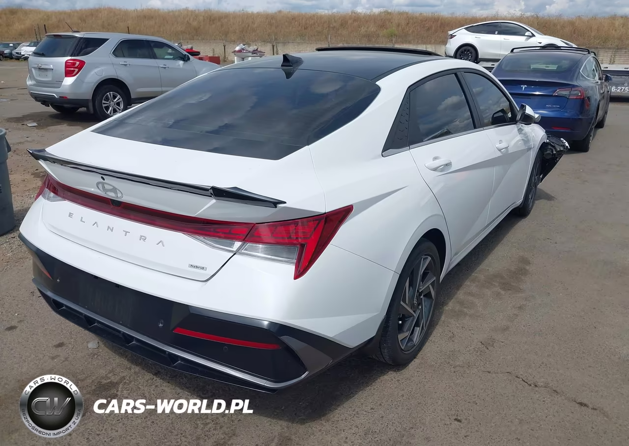 2024 Hyundai Elantra Hybrid Limited VIN:KMHLN4DJ9RU104447 - 4