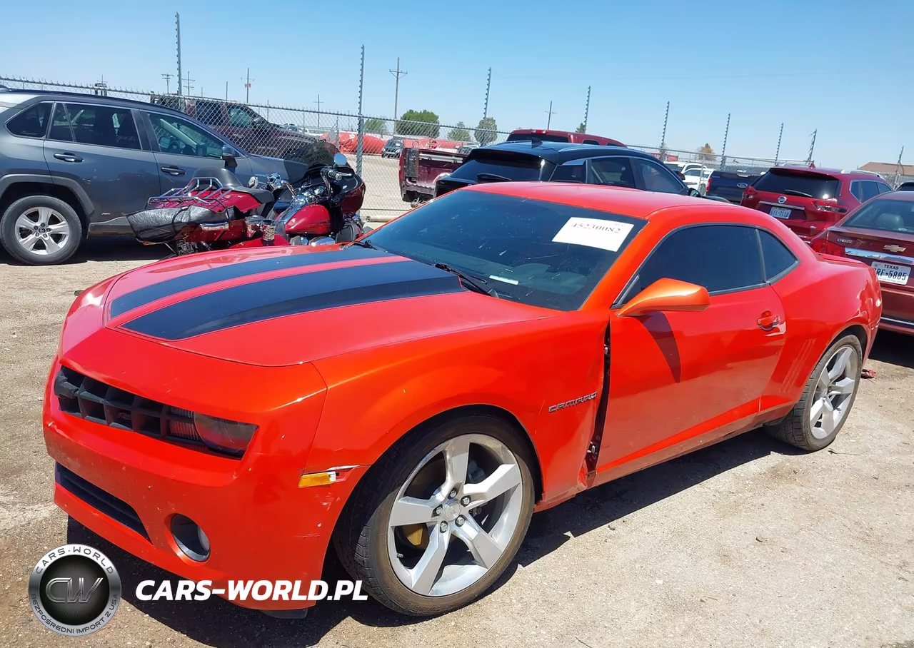 2011 Chevrolet Camaro 2Lt VIN:2G1FC1ED1B9174566 - 2