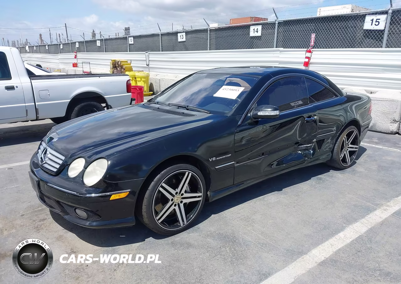 2005 Mercedes-Benz Cl 55 Amg VIN:WDBPJ74J35A044582 - 2