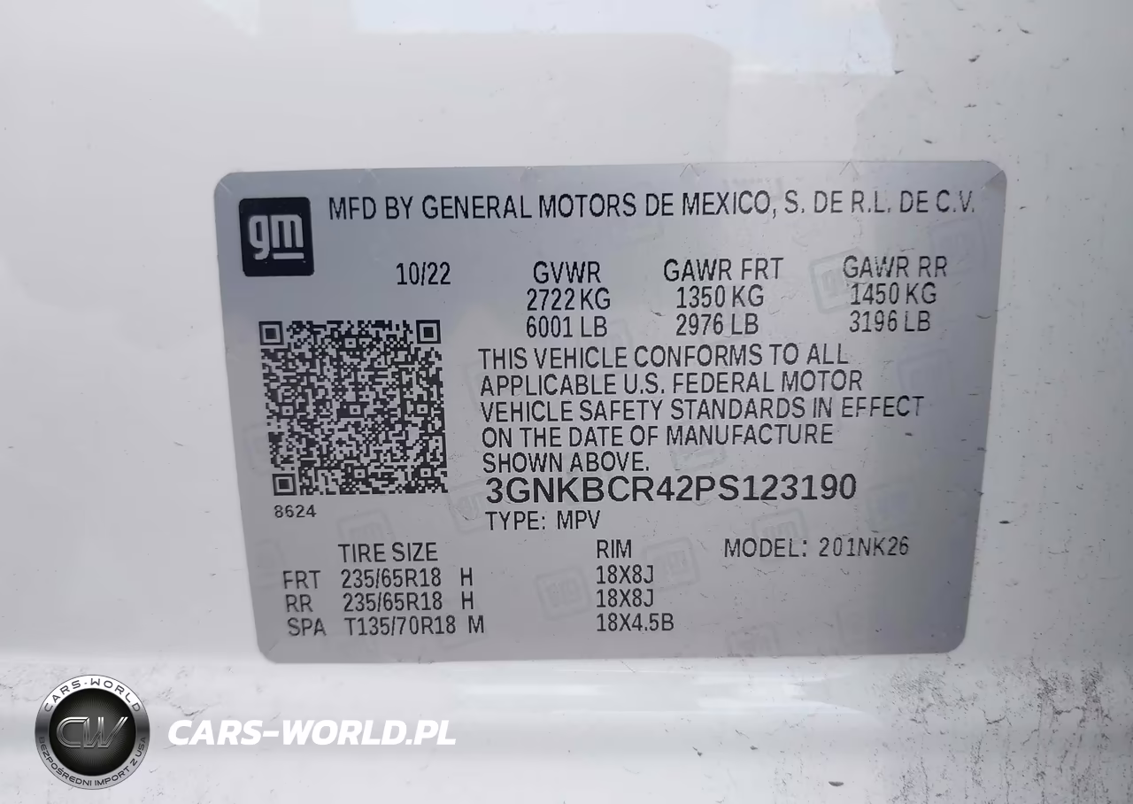 2023 Chevrolet Blazer Fwd 2Lt VIN:3GNKBCR42PS123190 - 9