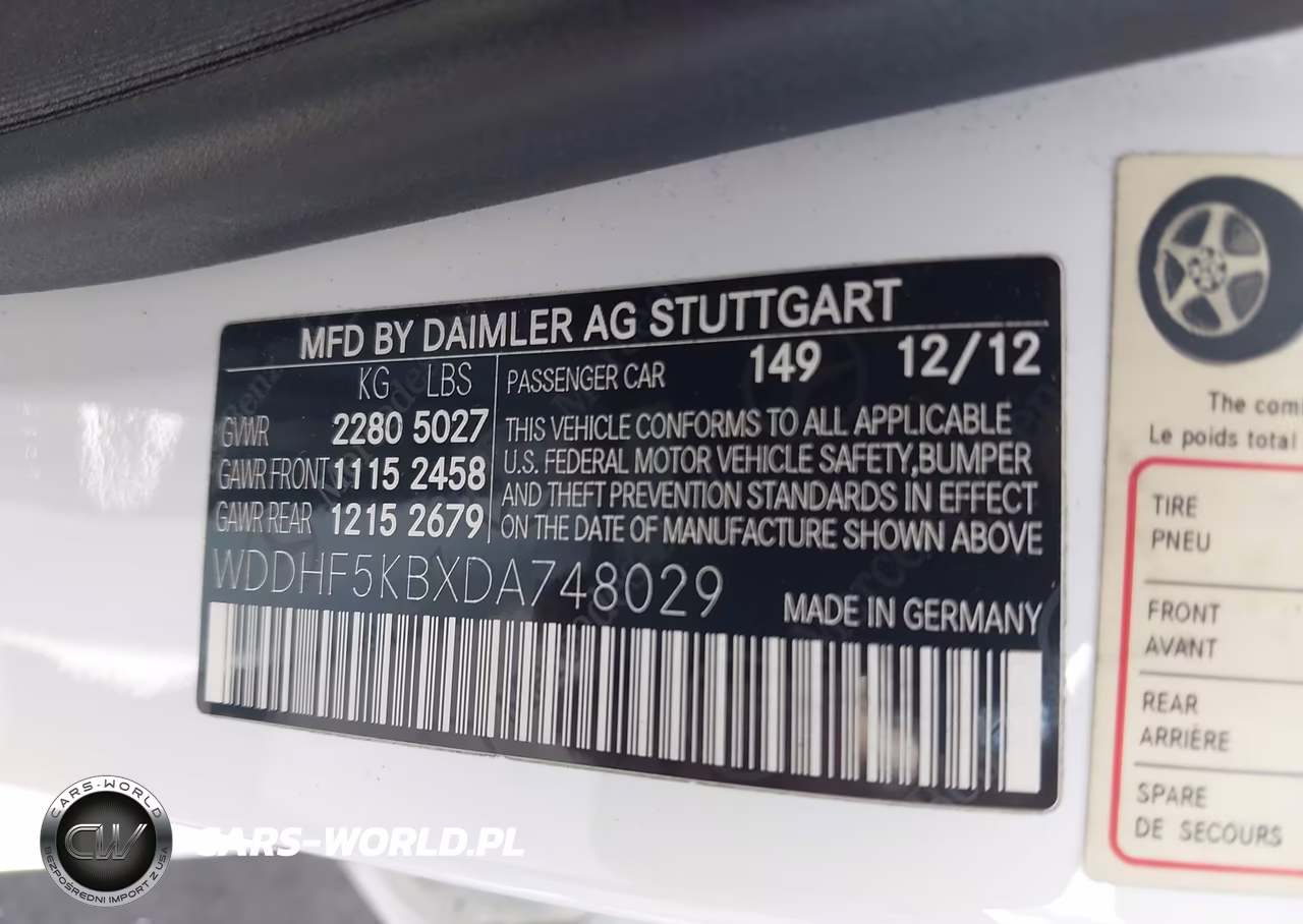 2013 Mercedes-Benz E 350 VIN:WDDHF5KBXDA748029 - 9