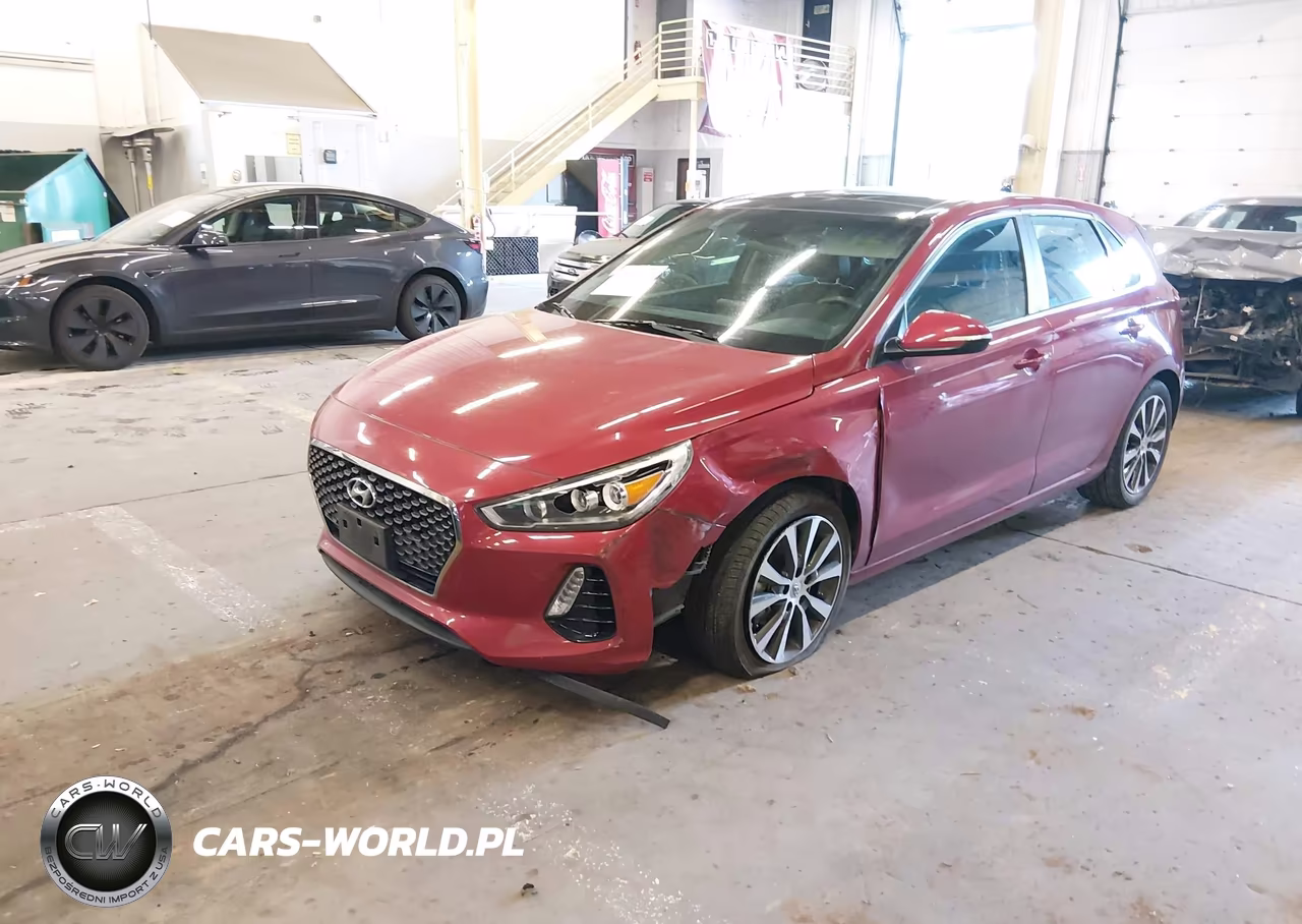 2018 Hyundai Elantra Gt VIN:KMHH35LE5JU015307 - 2