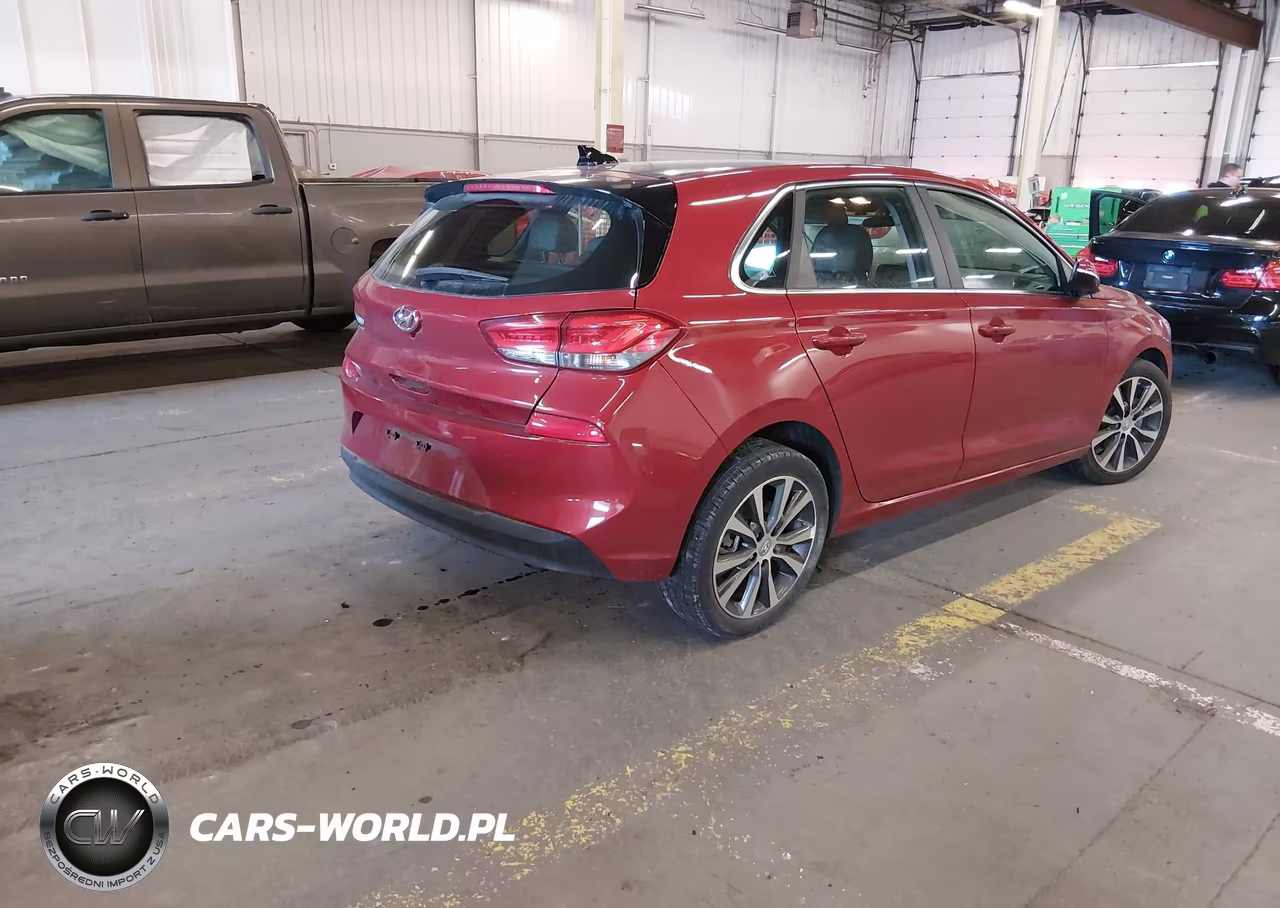 2018 Hyundai Elantra Gt VIN:KMHH35LE5JU015307 - 4