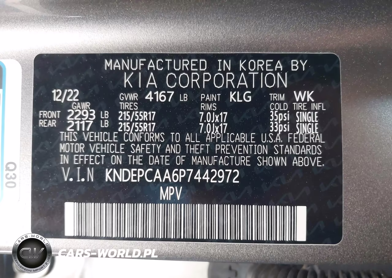 2023 Kia Seltos Lx VIN:KNDEPCAA6P7442972 - 9