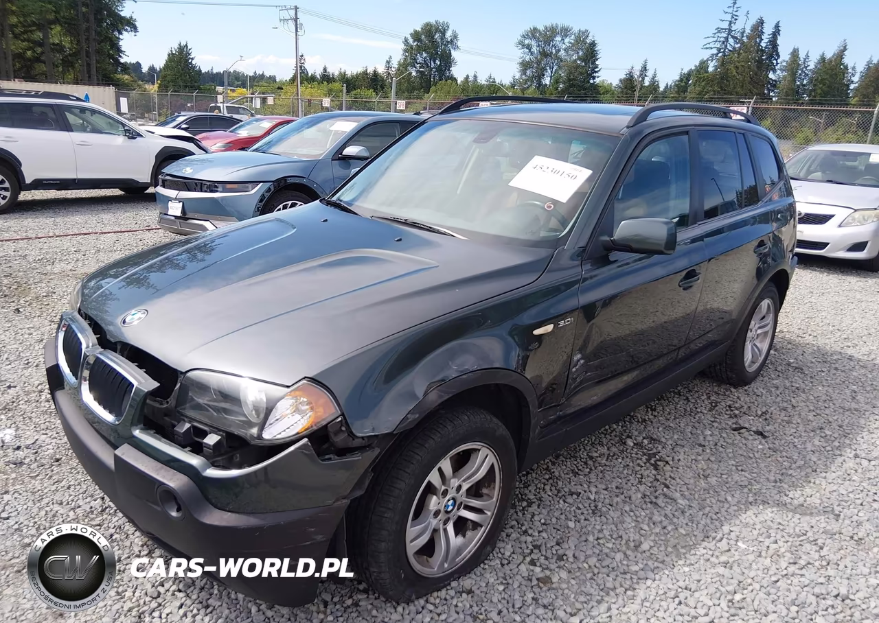 2005 BMW X3 3.0I VIN:WBXPA93415WD19027 - 2
