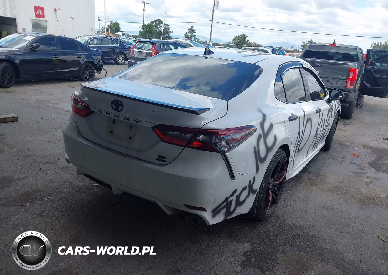 2021 Toyota Camry Se Nightshade Edition Awd VIN:4T1G11BK7MU045298 - 4