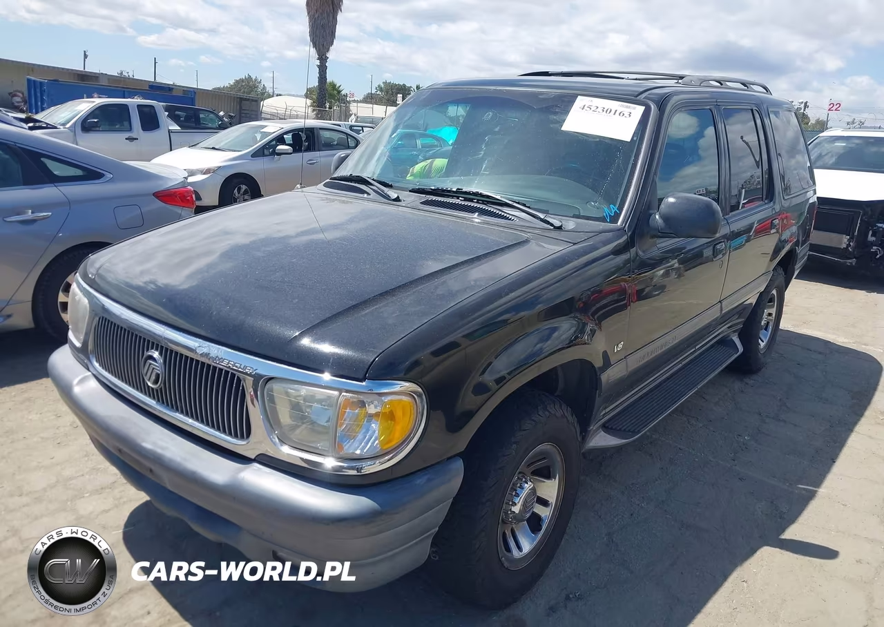 2000 Mercury Mountaineer VIN:4M2DU86P4YUJ25638 - 2