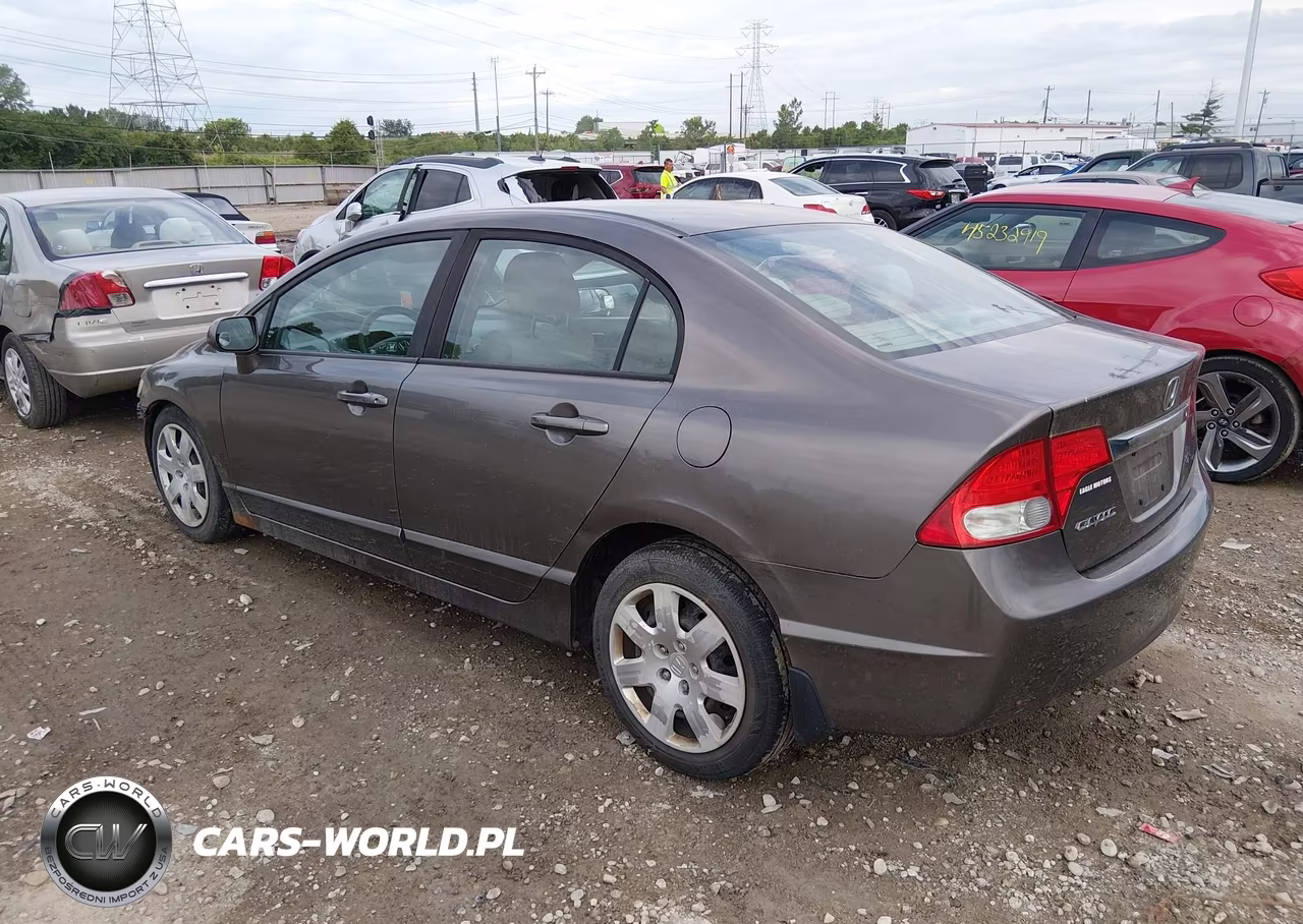 2011 Honda Civic Lx VIN:19XFA1F5XBE048664 - 3