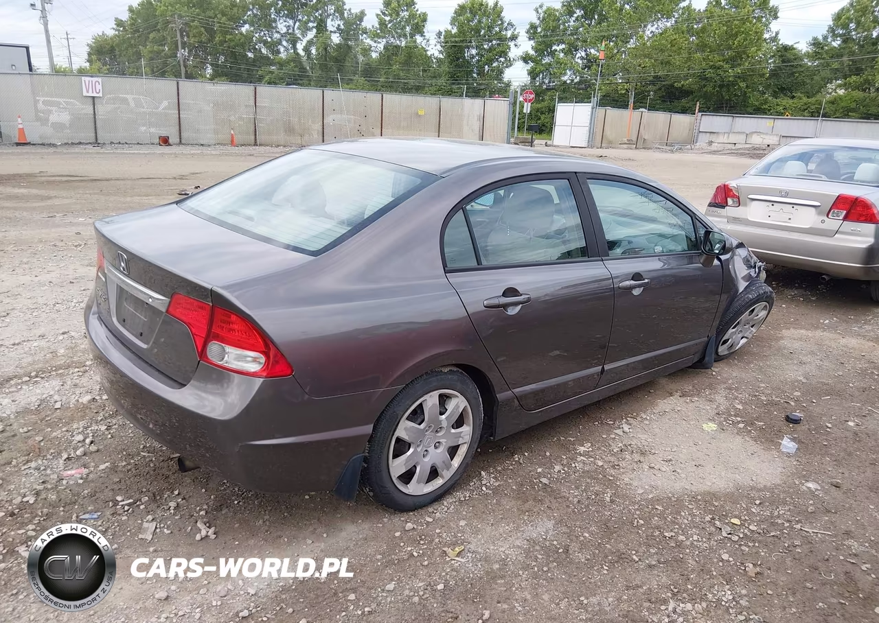 2011 Honda Civic Lx VIN:19XFA1F5XBE048664 - 4
