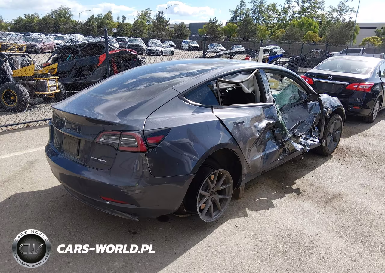 2021 Tesla Model 3 Long Range VIN:5YJ3E1EB7MF852724 - 4