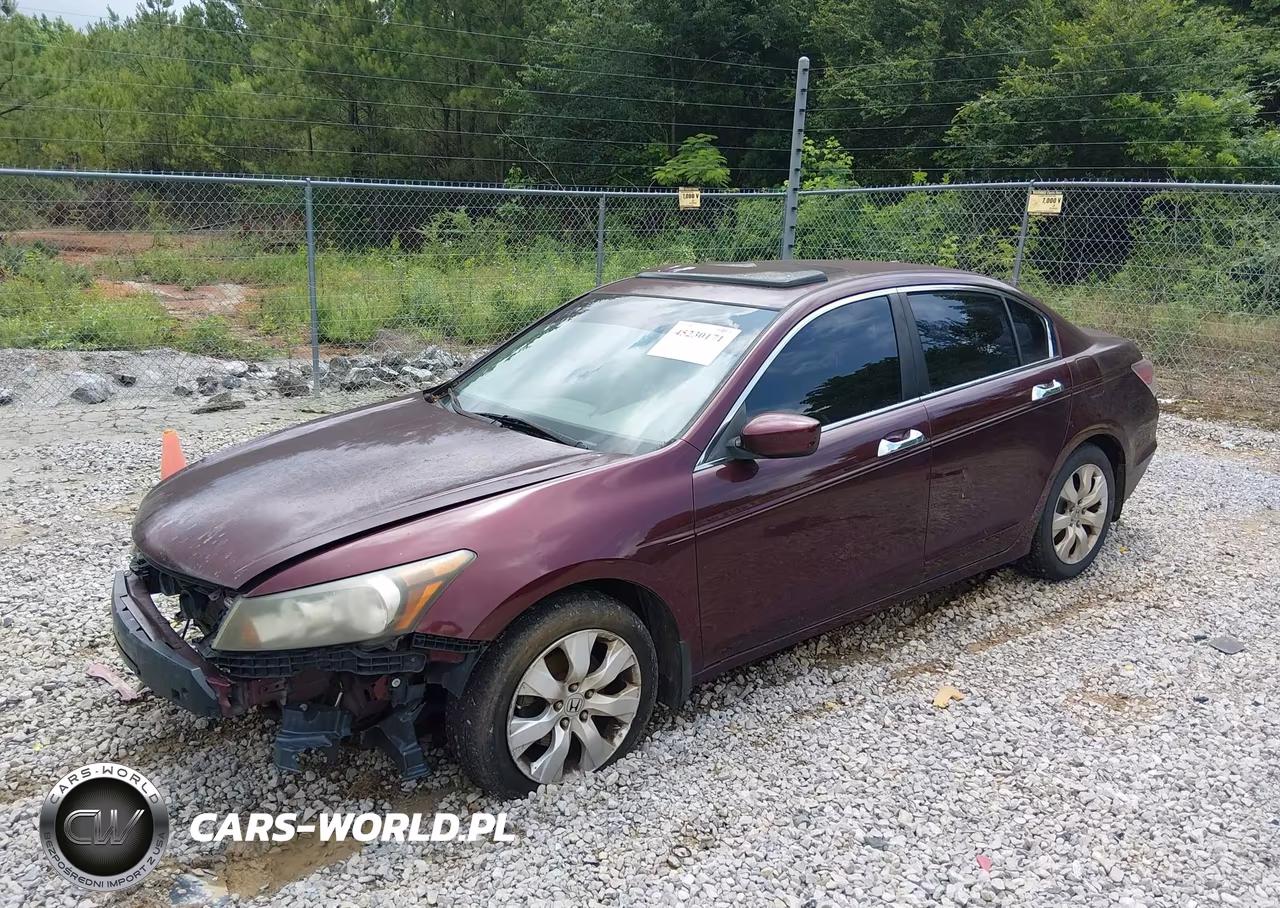 2008 Honda Accord 3.5 Ex-L VIN:1HGCP368X8A022988 - 2