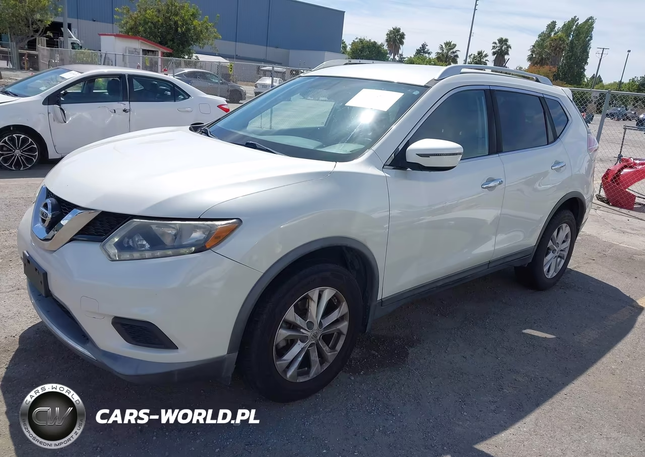 2016 Nissan Rogue Sv VIN:KNMAT2MV0GP663308 - 2