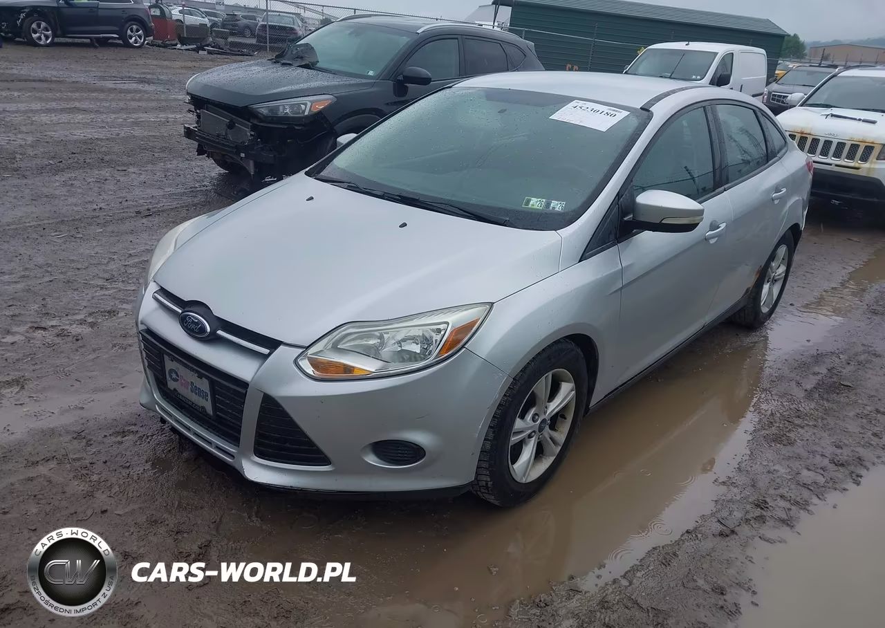 2014 Ford Focus Se VIN:1FADP3F21EL417663 - 2