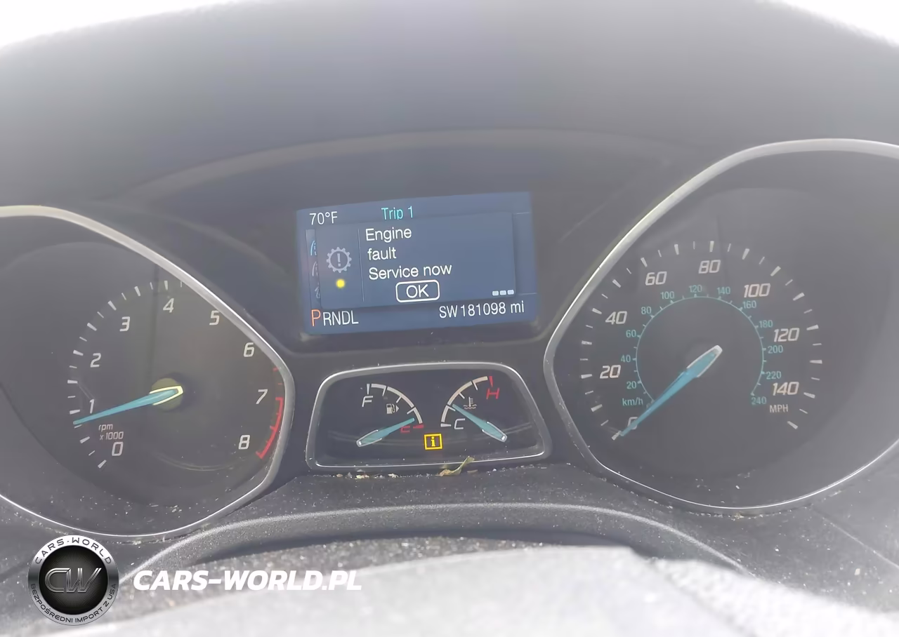 2014 Ford Focus Se VIN:1FADP3F21EL417663 - 7