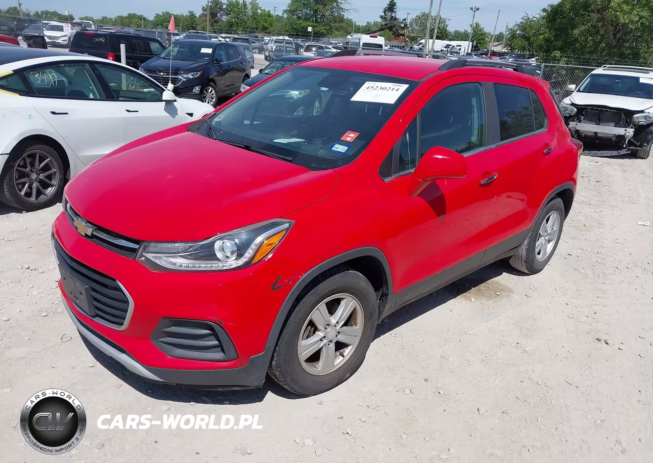2018 Chevrolet Trax Lt VIN:3GNCJLSBXJL191366 - 2
