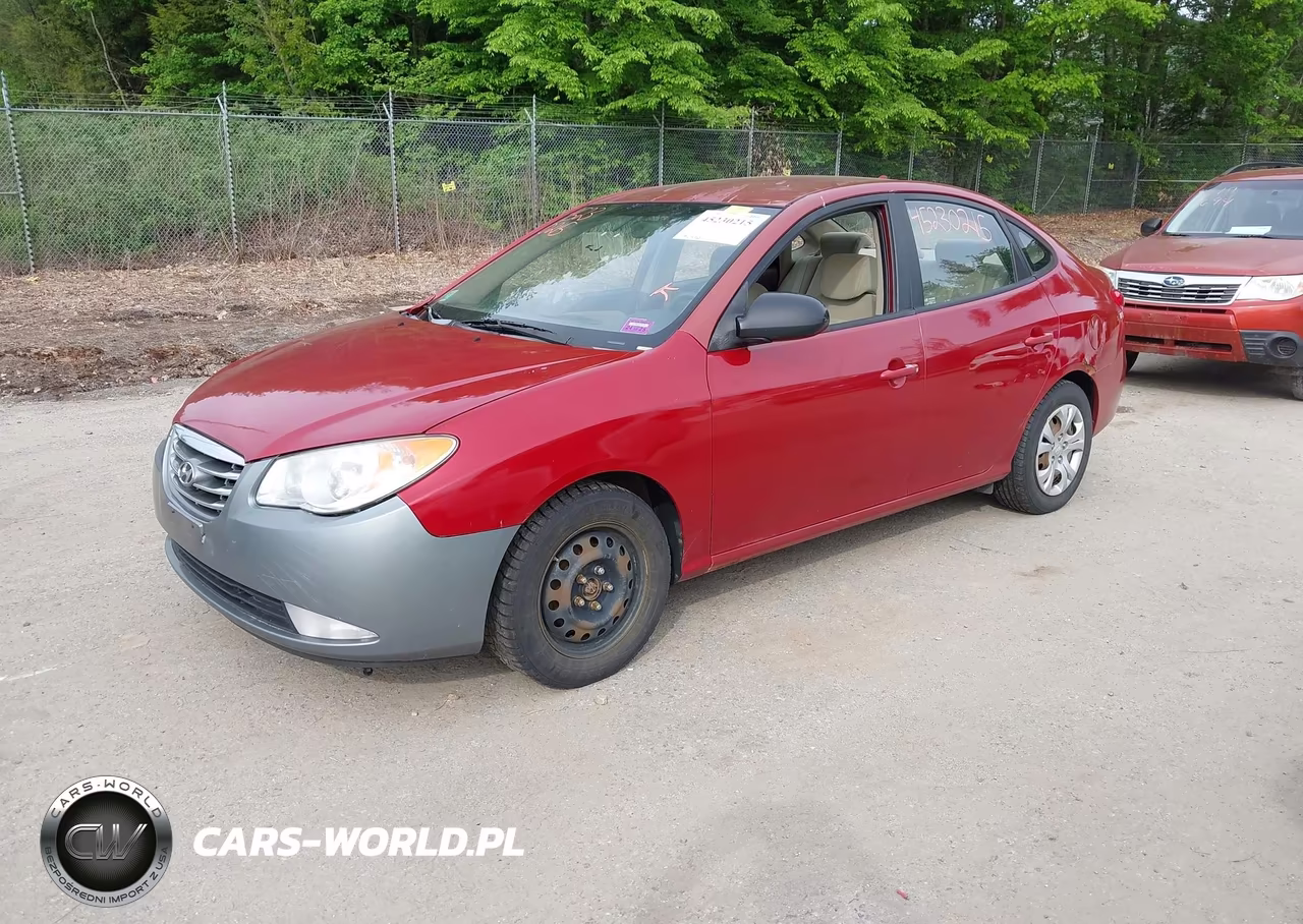 2009 Hyundai Elantra Gls VIN:KMHDU46DX9U739188 - 2