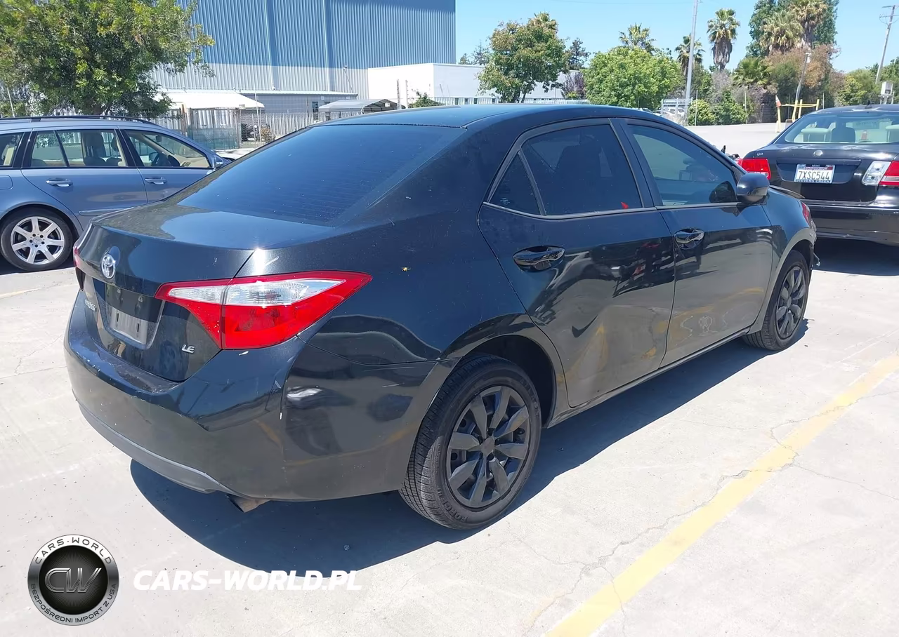 2014 Toyota Corolla Le VIN:5YFBURHE3EP057212 - 4