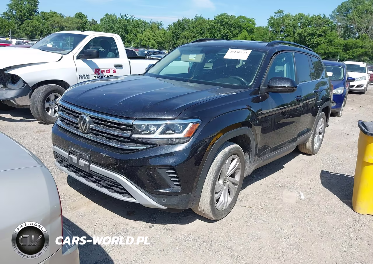 2021 Volkswagen Atlas 3.6L V6 Se W-Technology VIN:1V2HR2CA1MC567569 - 2