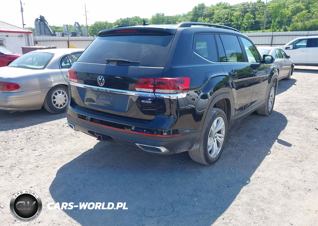 2021 Volkswagen Atlas 3.6L V6 Se W-Technology VIN:1V2HR2CA1MC567569 - 4