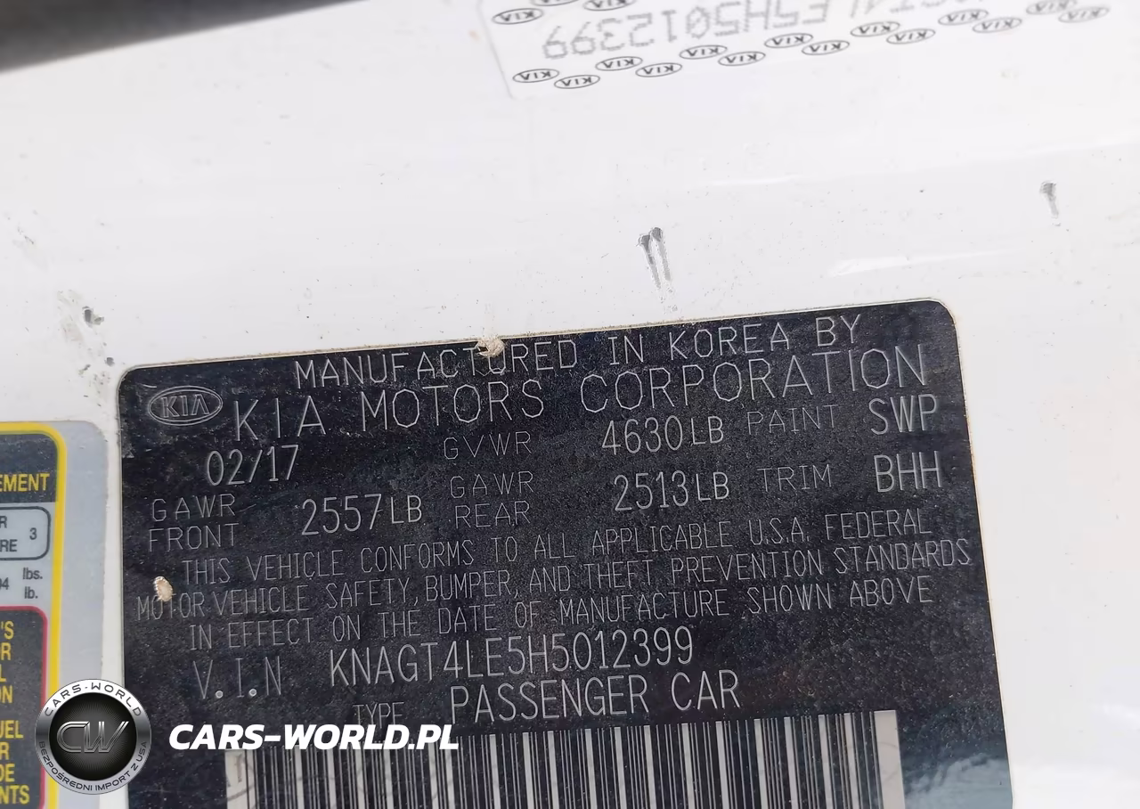 2017 Kia Optima Hybrid VIN:KNAGT4LE5H5012399 - 9