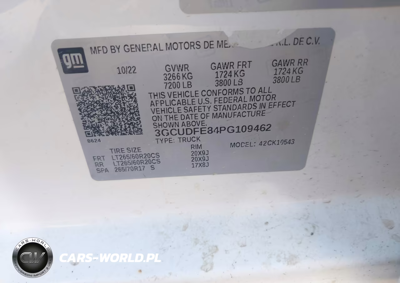 2023 Chevrolet Silverado 1500 4Wd Short Bed Lt Trail Boss VIN:3GCUDFE84PG109462 - 9