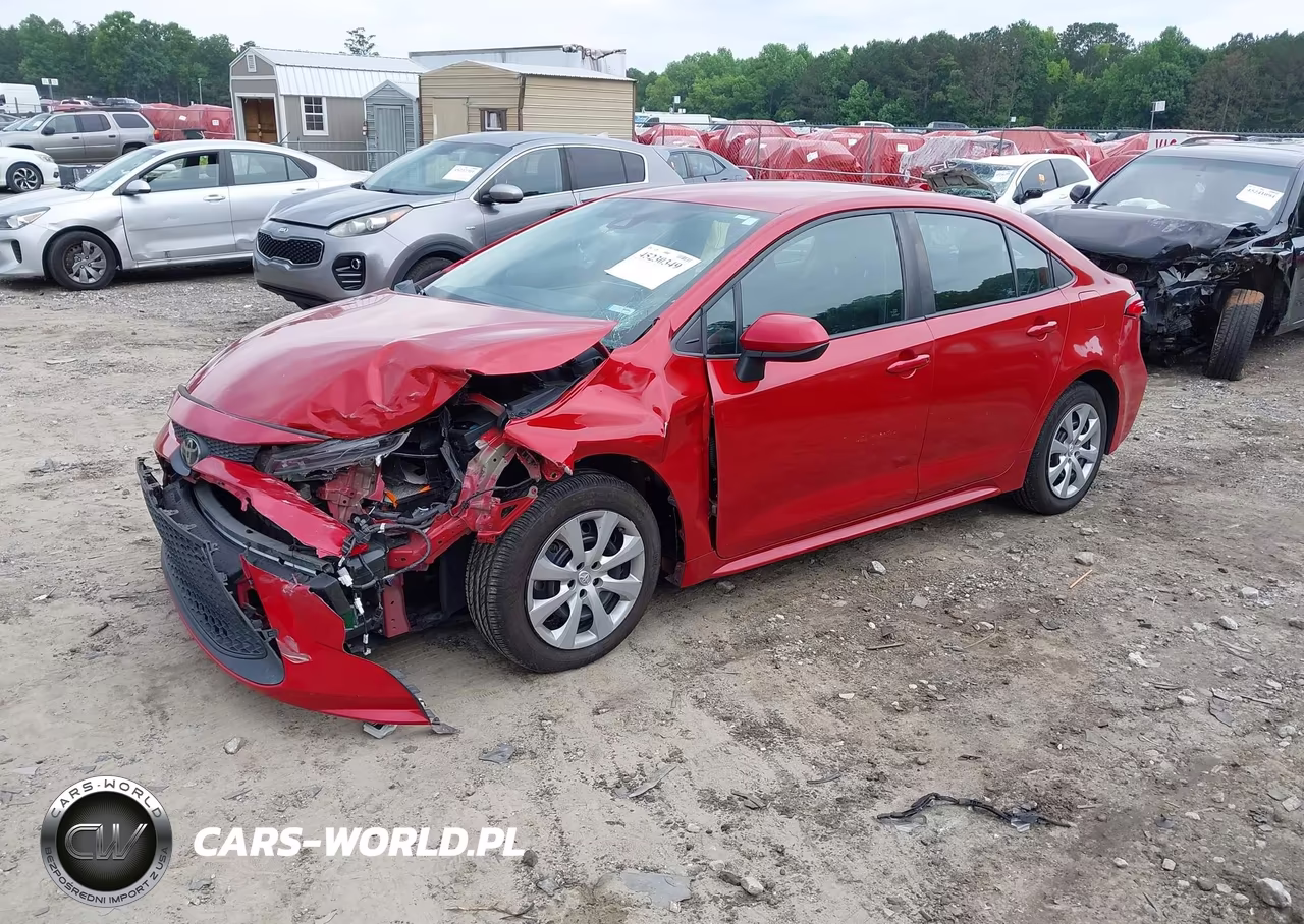 2021 Toyota Corolla Le VIN:5YFEPMAE4MP222085 - 2