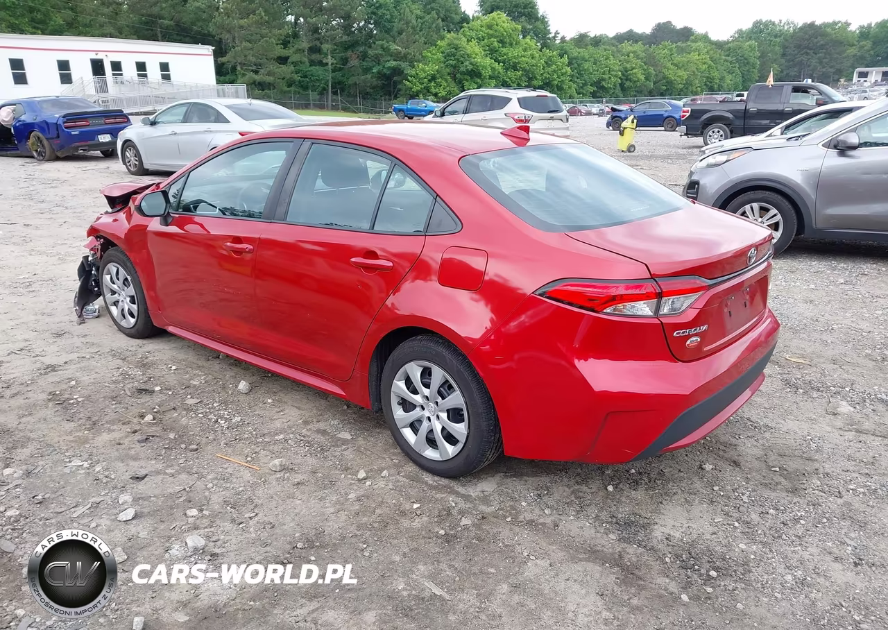 2021 Toyota Corolla Le VIN:5YFEPMAE4MP222085 - 3
