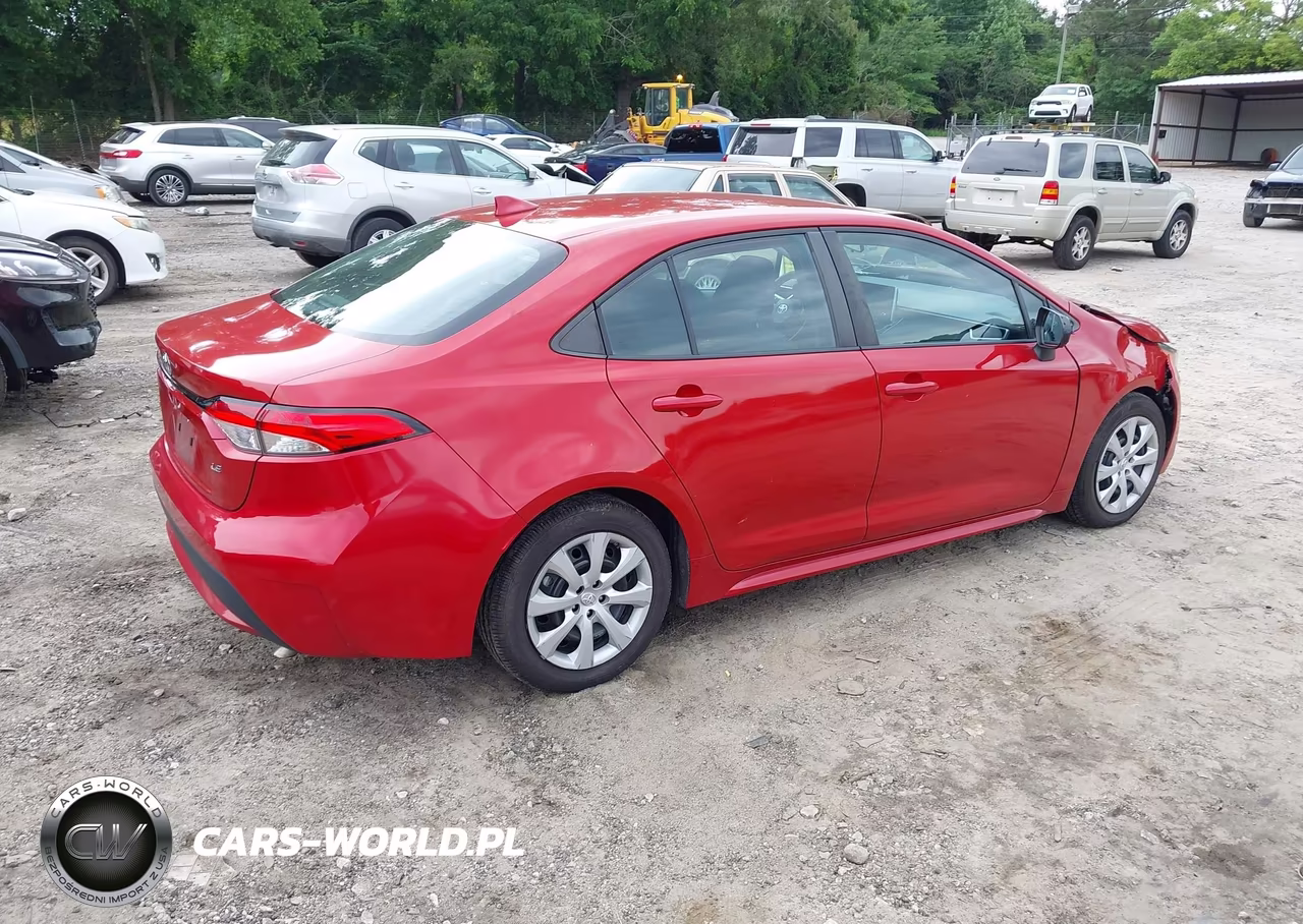 2021 Toyota Corolla Le VIN:5YFEPMAE4MP222085 - 4