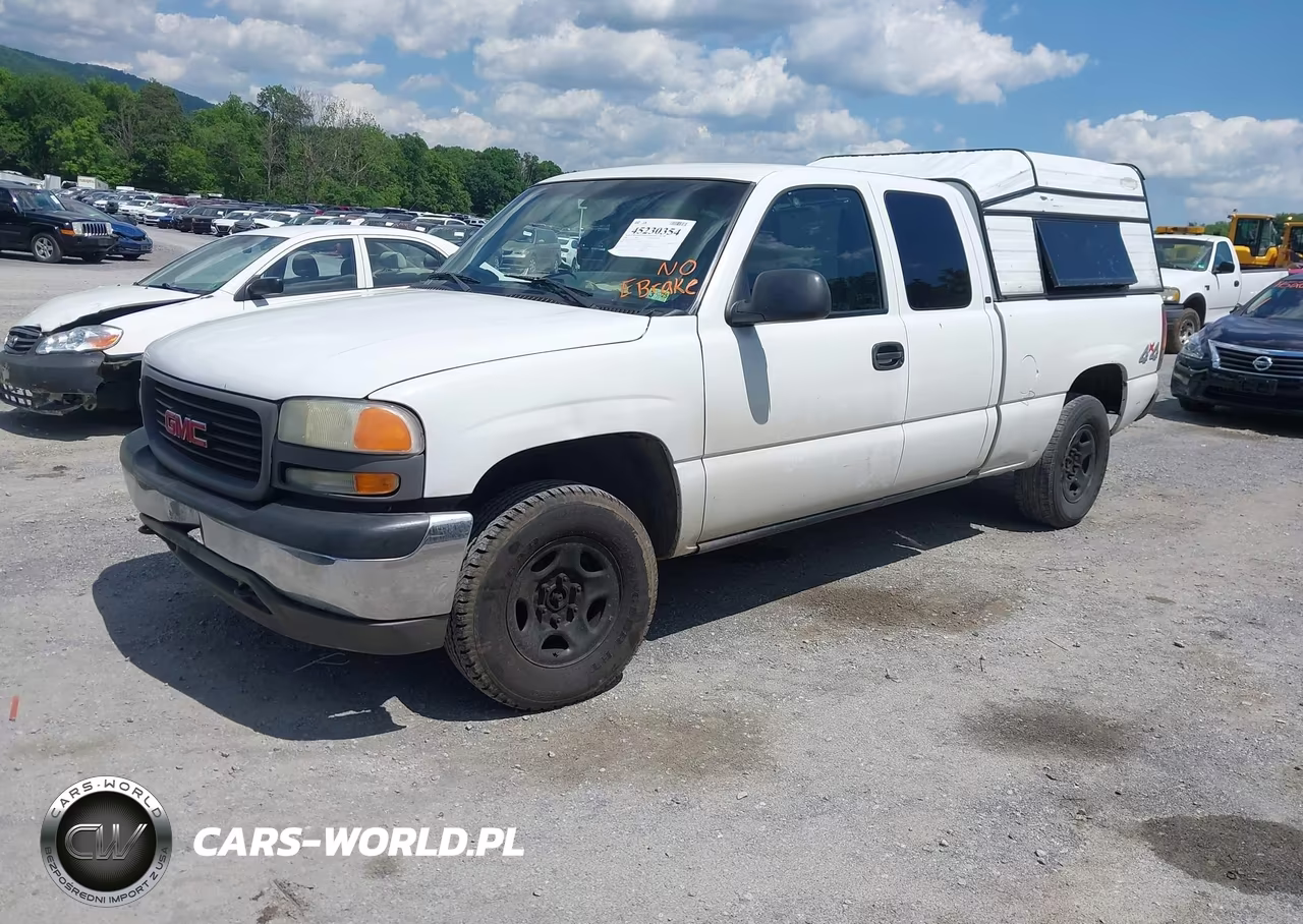 2001 GMC Sierra 1500 Sl VIN:1GTEK19V81Z319423 - 2