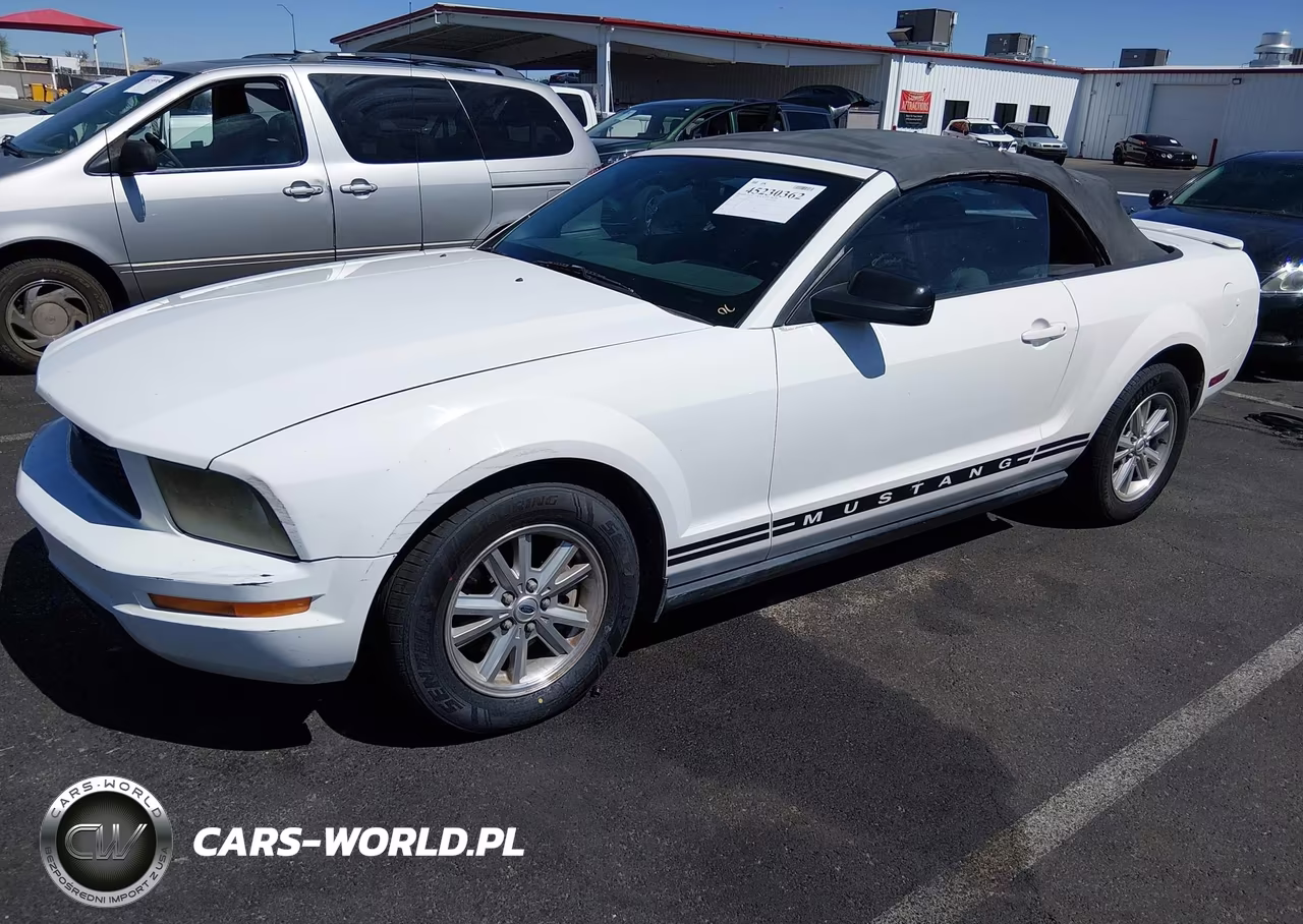 2007 Ford Mustang V6 Deluxe-V6 Premium VIN:1ZVFT84N275196541 - 2