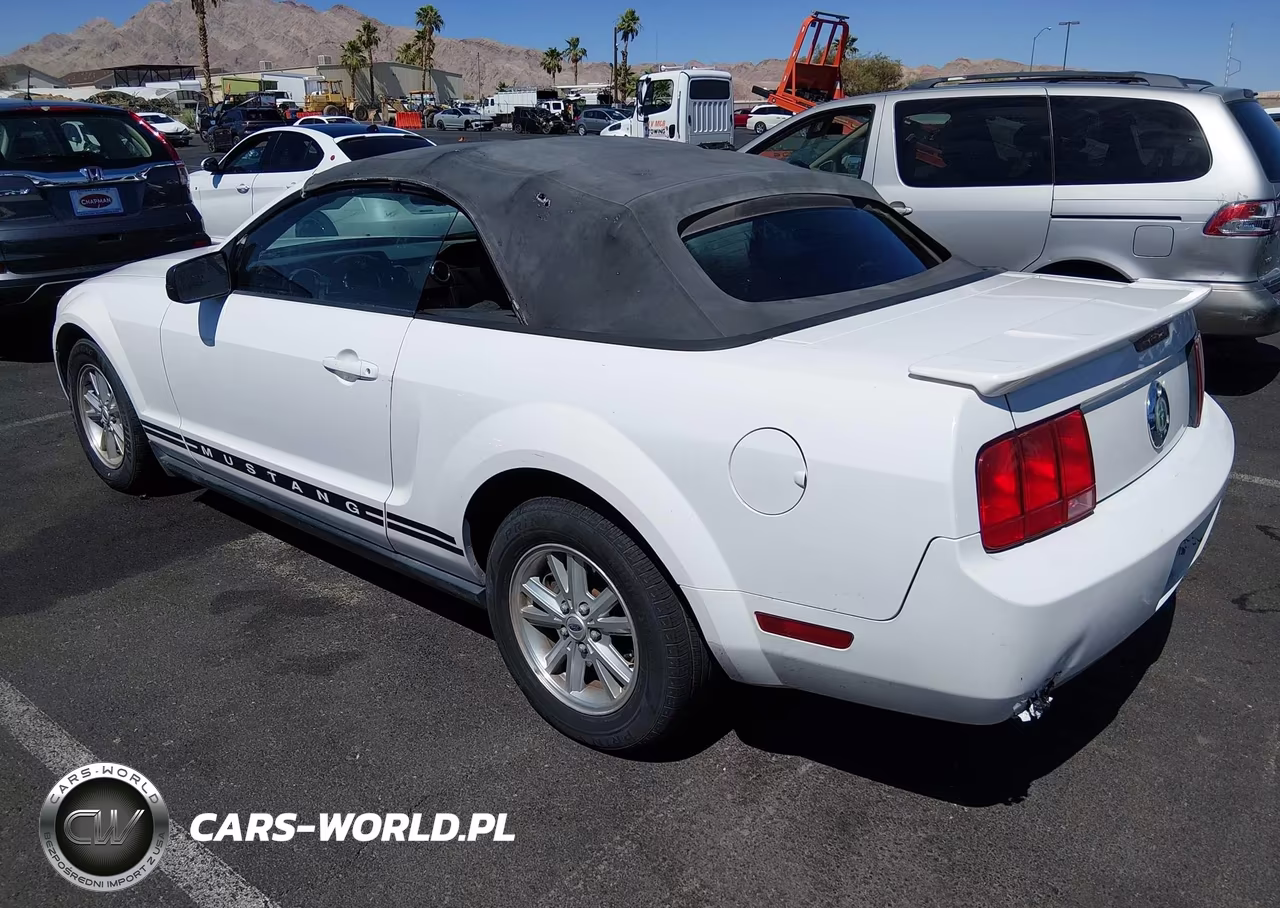 2007 Ford Mustang V6 Deluxe-V6 Premium VIN:1ZVFT84N275196541 - 3
