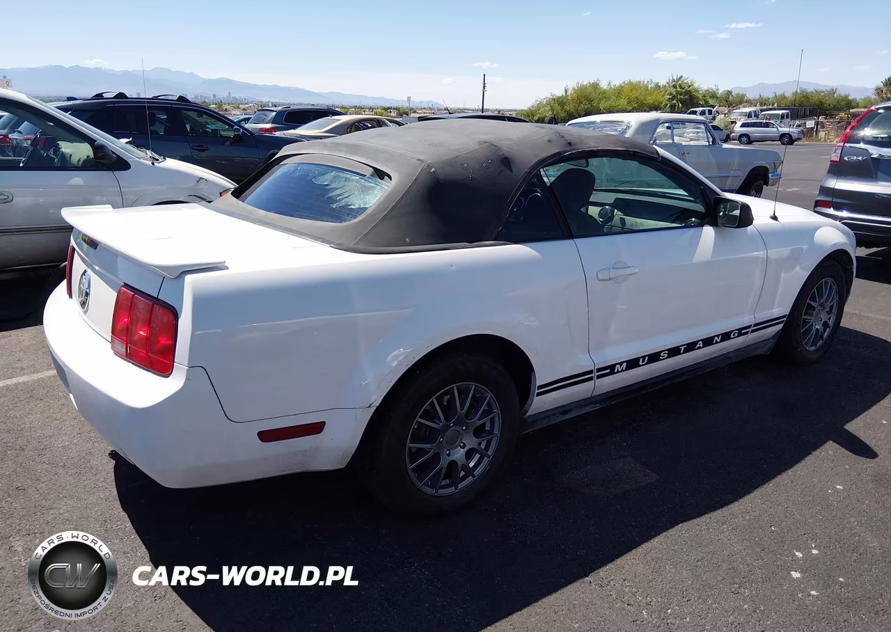 2007 Ford Mustang V6 Deluxe-V6 Premium VIN:1ZVFT84N275196541 - 4