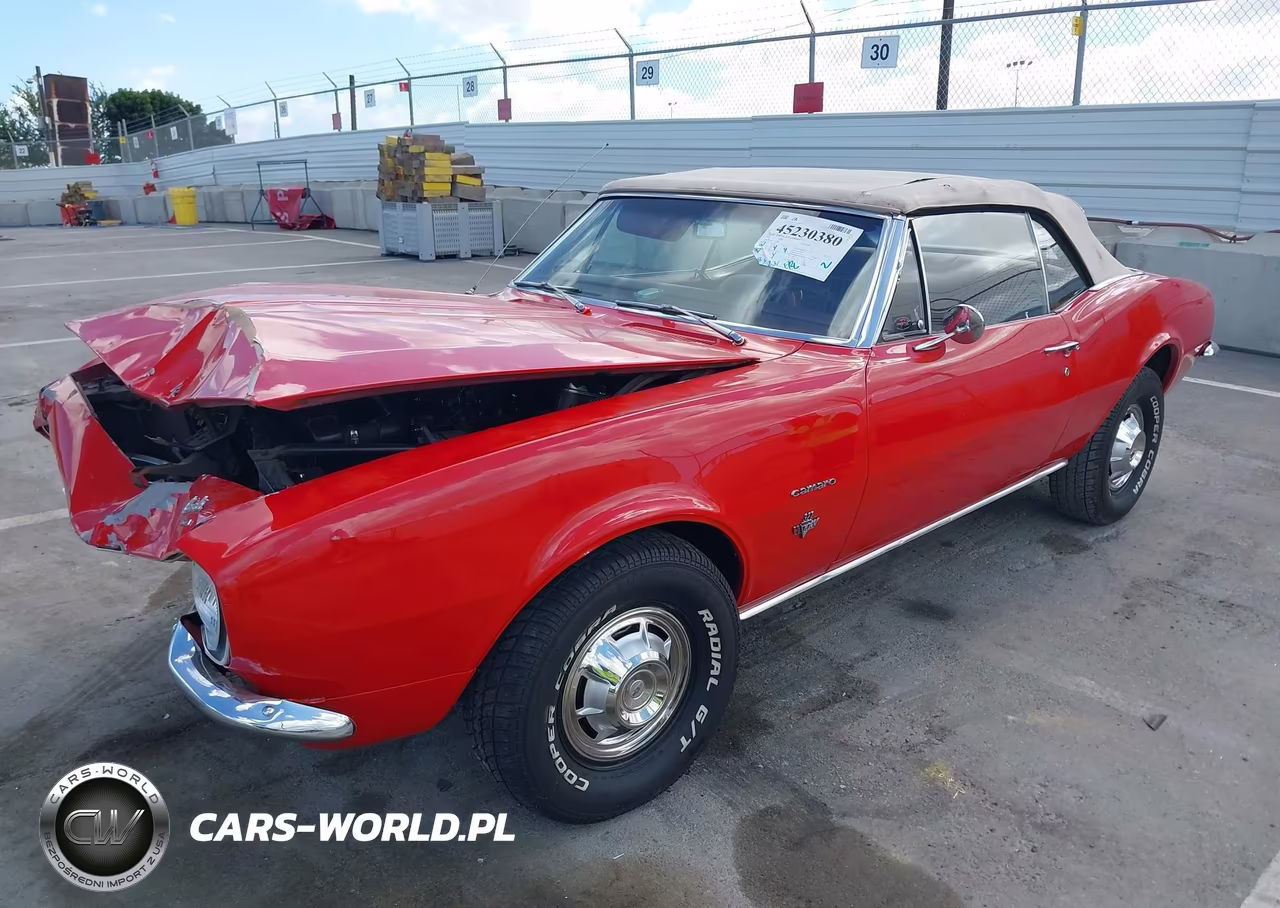 1967 Chev Camaro VIN:124677L111983 - 2