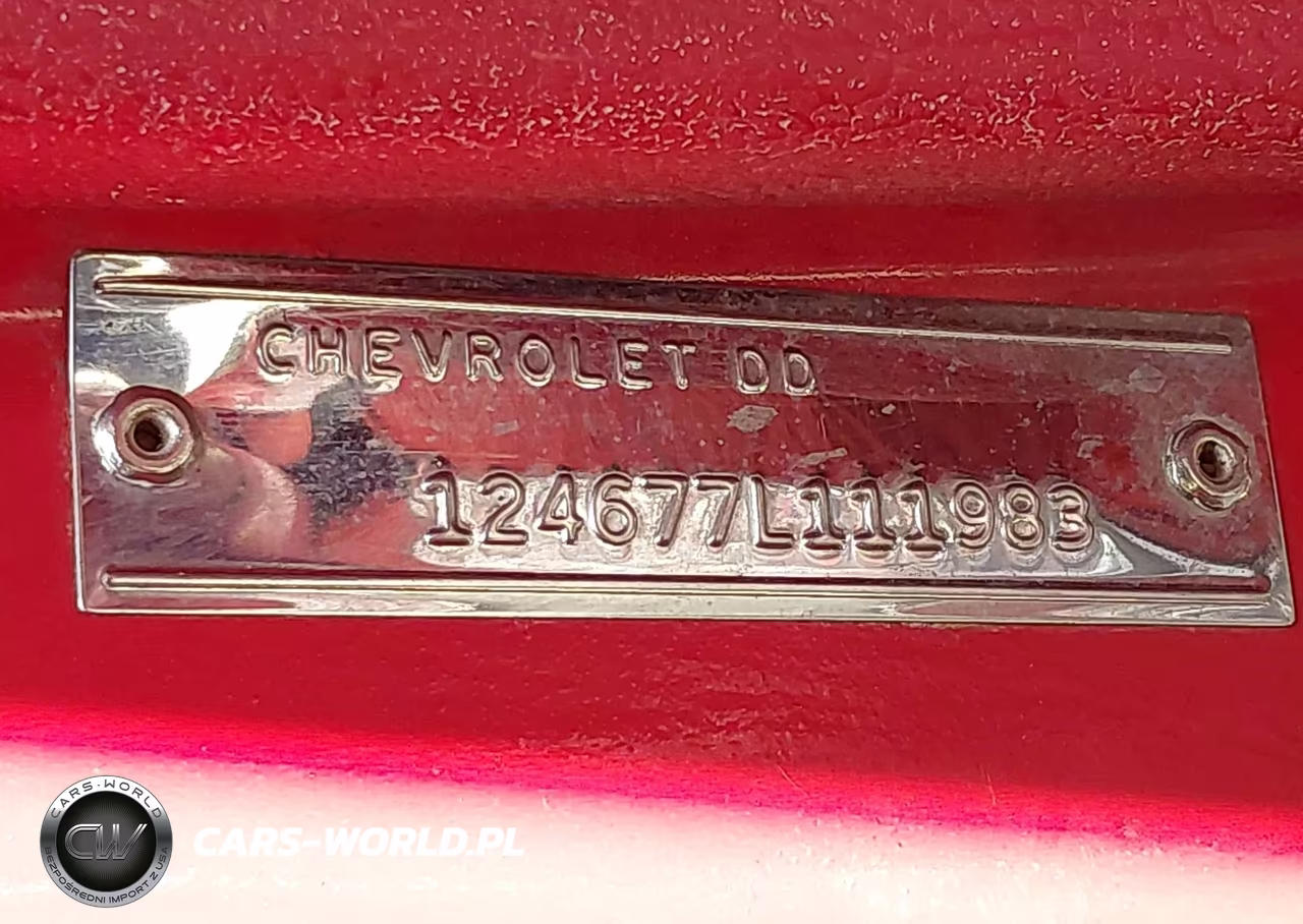 1967 Chev Camaro VIN:124677L111983 - 9