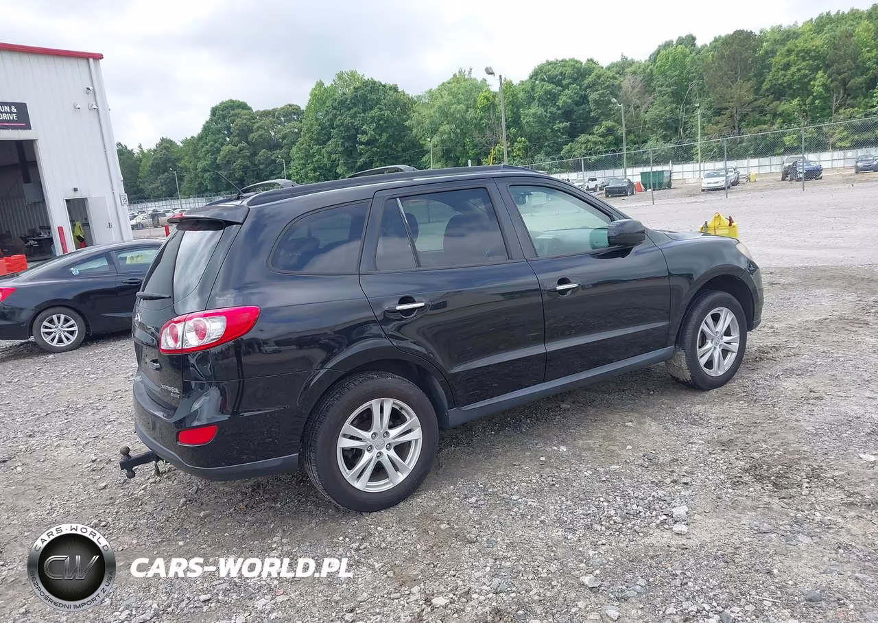 2011 Hyundai Santa Fe Limited V6 VIN:5XYZK4AG2BG060542 - 4