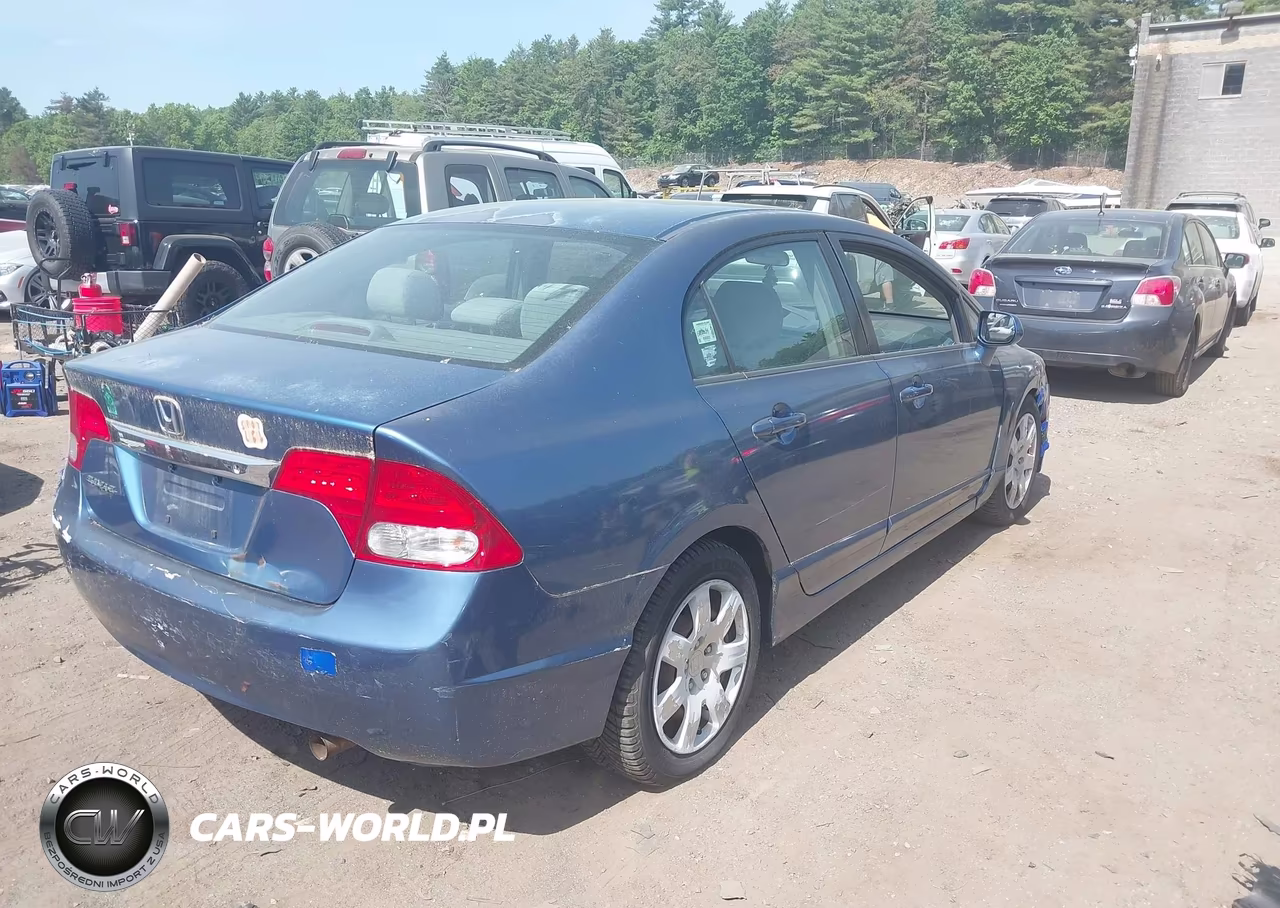 2011 Honda Civic Lx VIN:2HGFA1F59BH519211 - 4