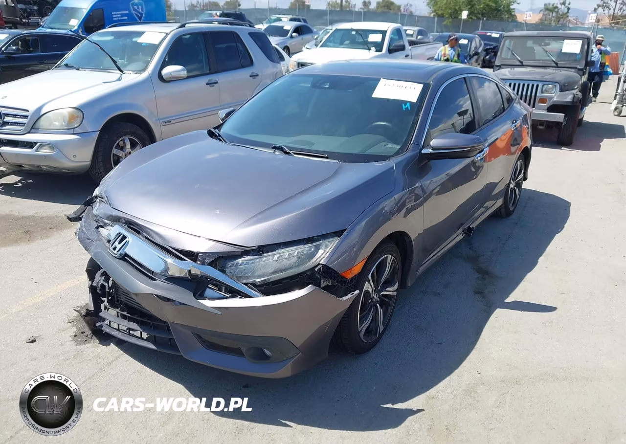 2017 Honda Civic Touring VIN:19XFC1F94HE019277 - 2