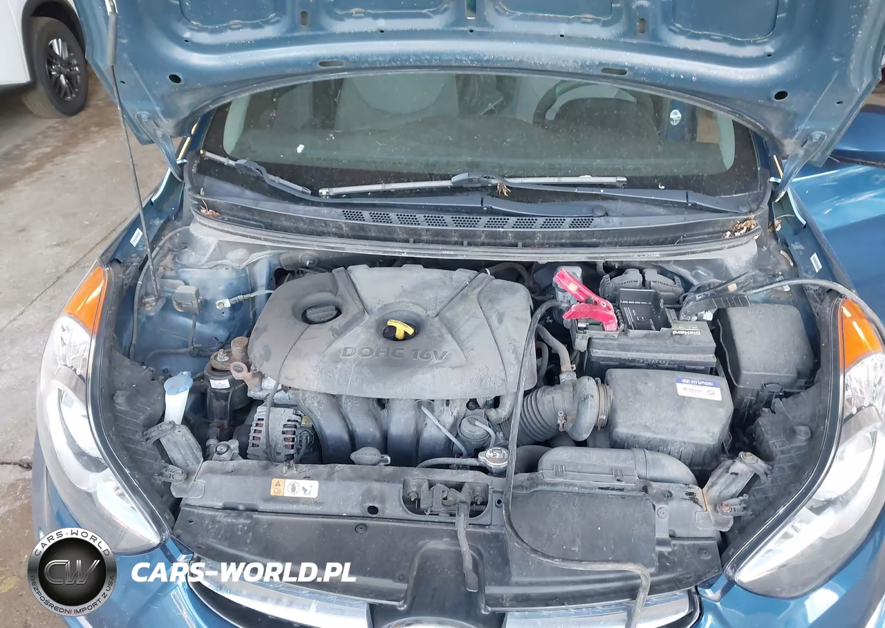2013 Hyundai Elantra Gls VIN:KMHDH4AE3DU949497 - 10