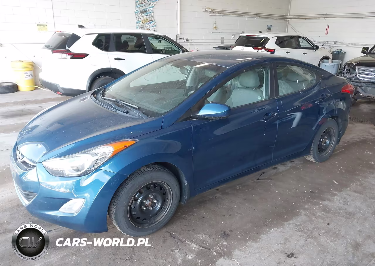 2013 Hyundai Elantra Gls VIN:KMHDH4AE3DU949497 - 2