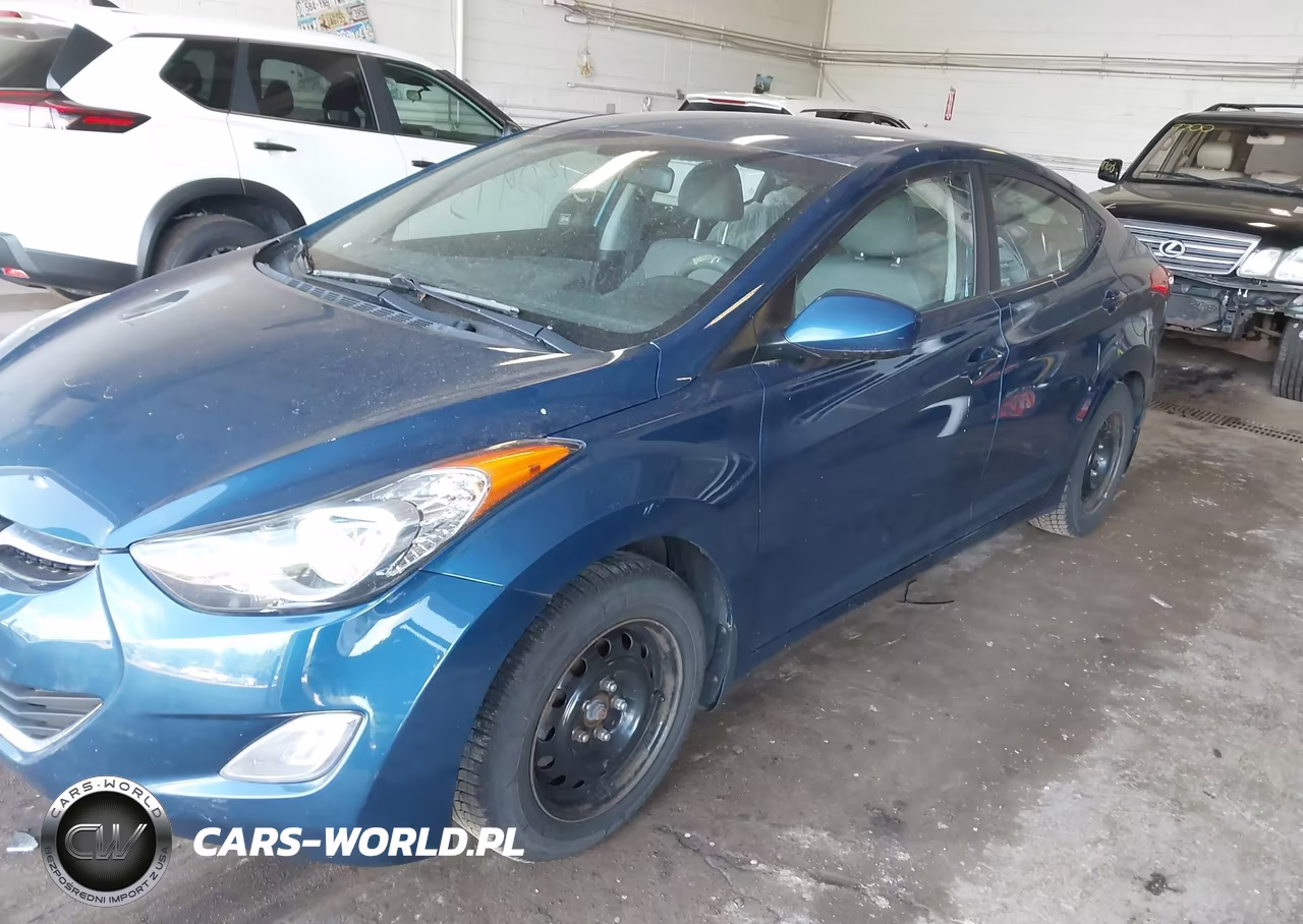 2013 Hyundai Elantra Gls VIN:KMHDH4AE3DU949497 - 6