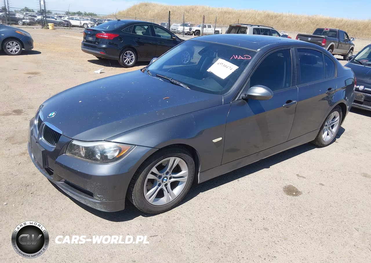 2008 BMW 328I VIN:WBAVC57598NK77396 - 2