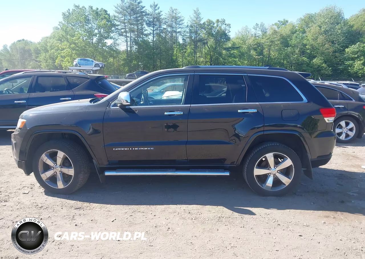 2014 Jeep Grand Cherokee Overland VIN:1C4RJFCG1EC587198 - 14