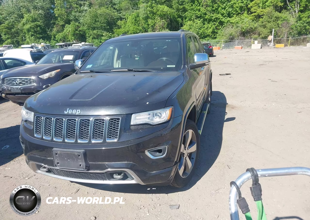 2014 Jeep Grand Cherokee Overland VIN:1C4RJFCG1EC587198 - 2